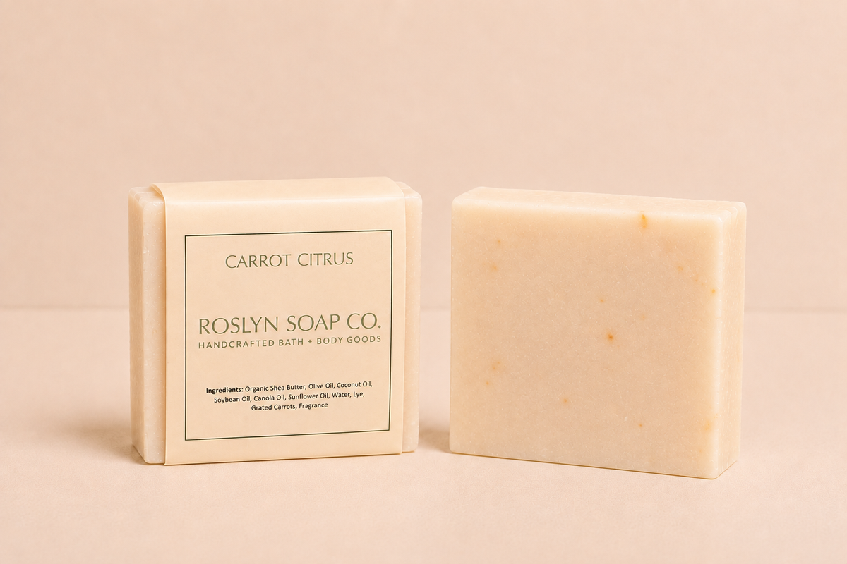 Carrot Citrus - Handcrafted Bar Soap