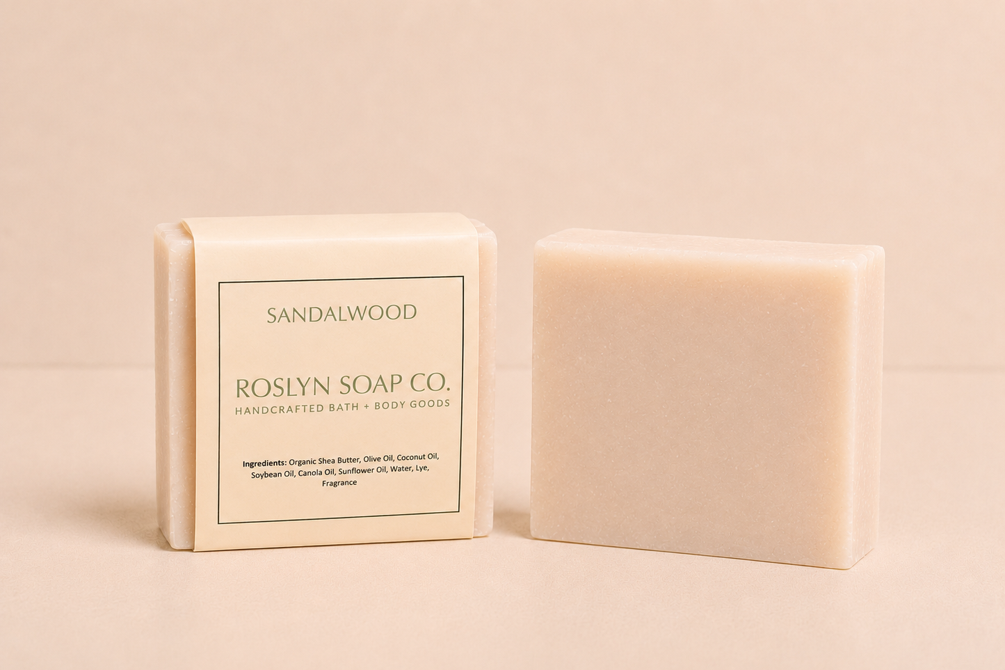 Sandalwood - Handcrafted Bar Soap