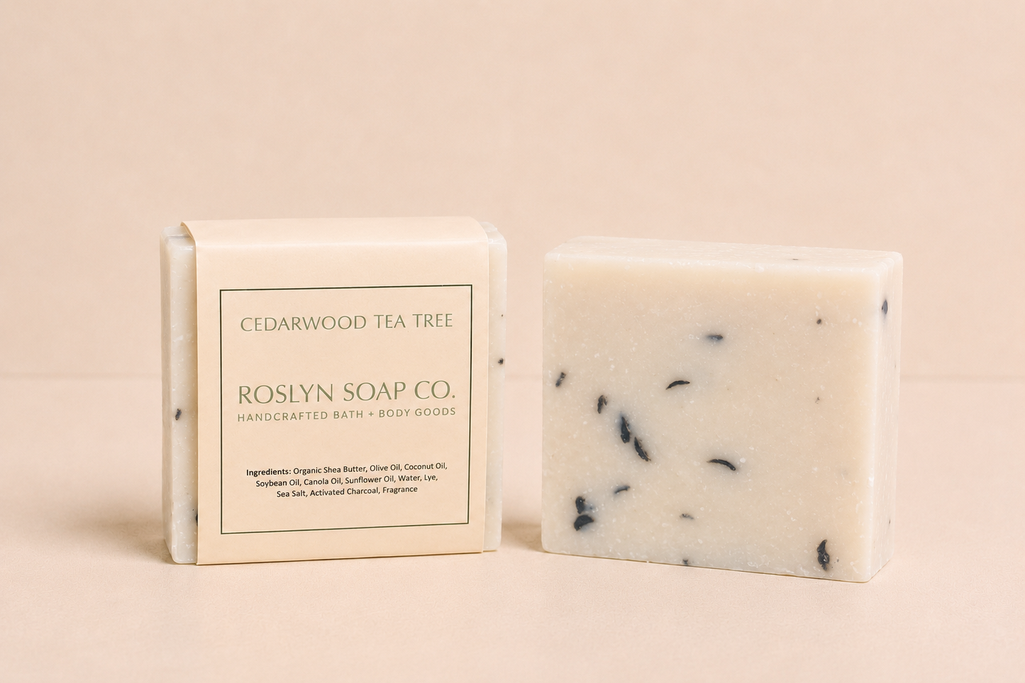 Cedarwood Tea Tree - Handcrafted Bar Soap