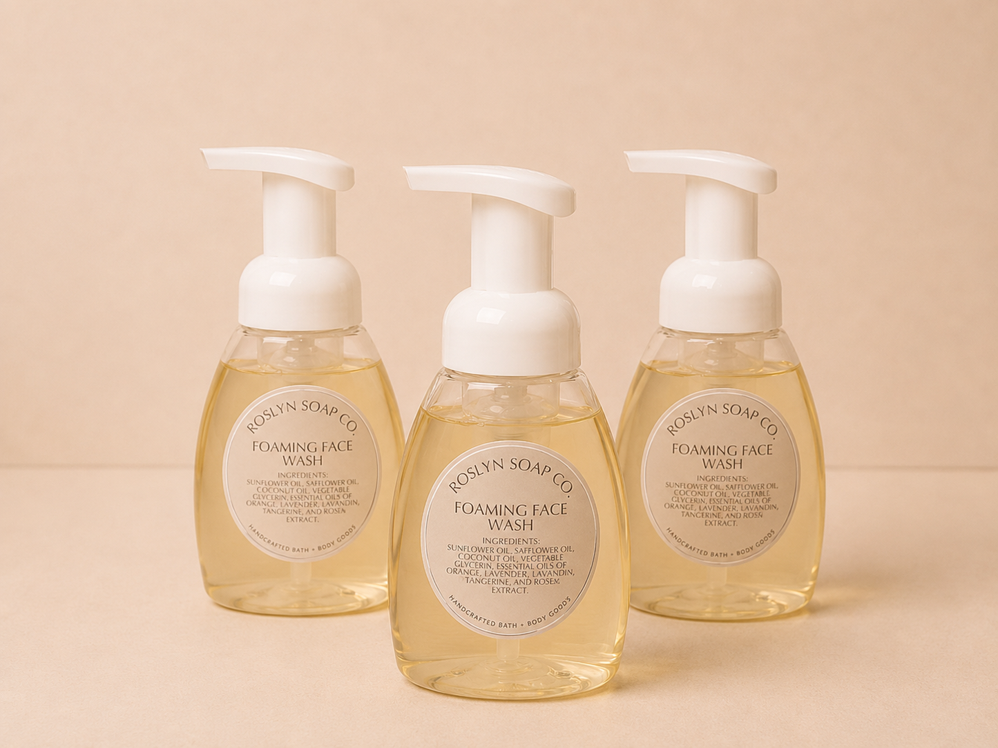 Organic Foaming Face Wash