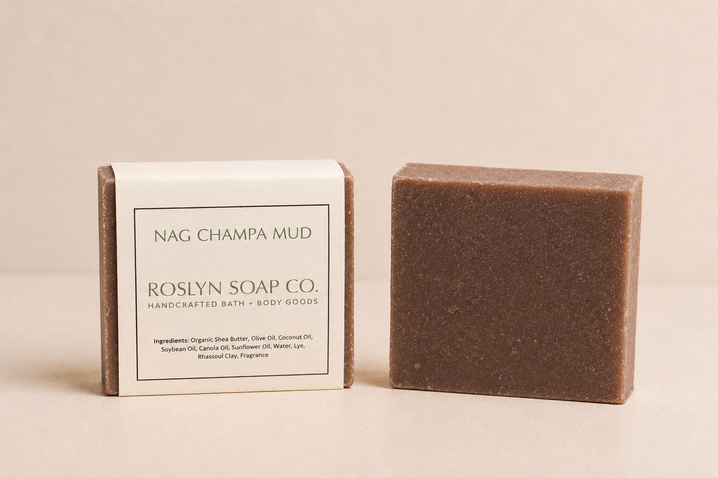 Nag Champa Scrub - Handcrafted Bar Soap