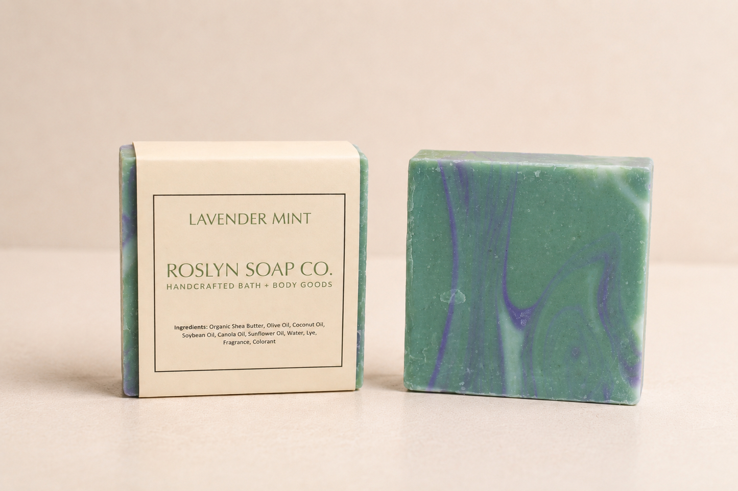 Lavender Mint - Handcrafted Bar Soap