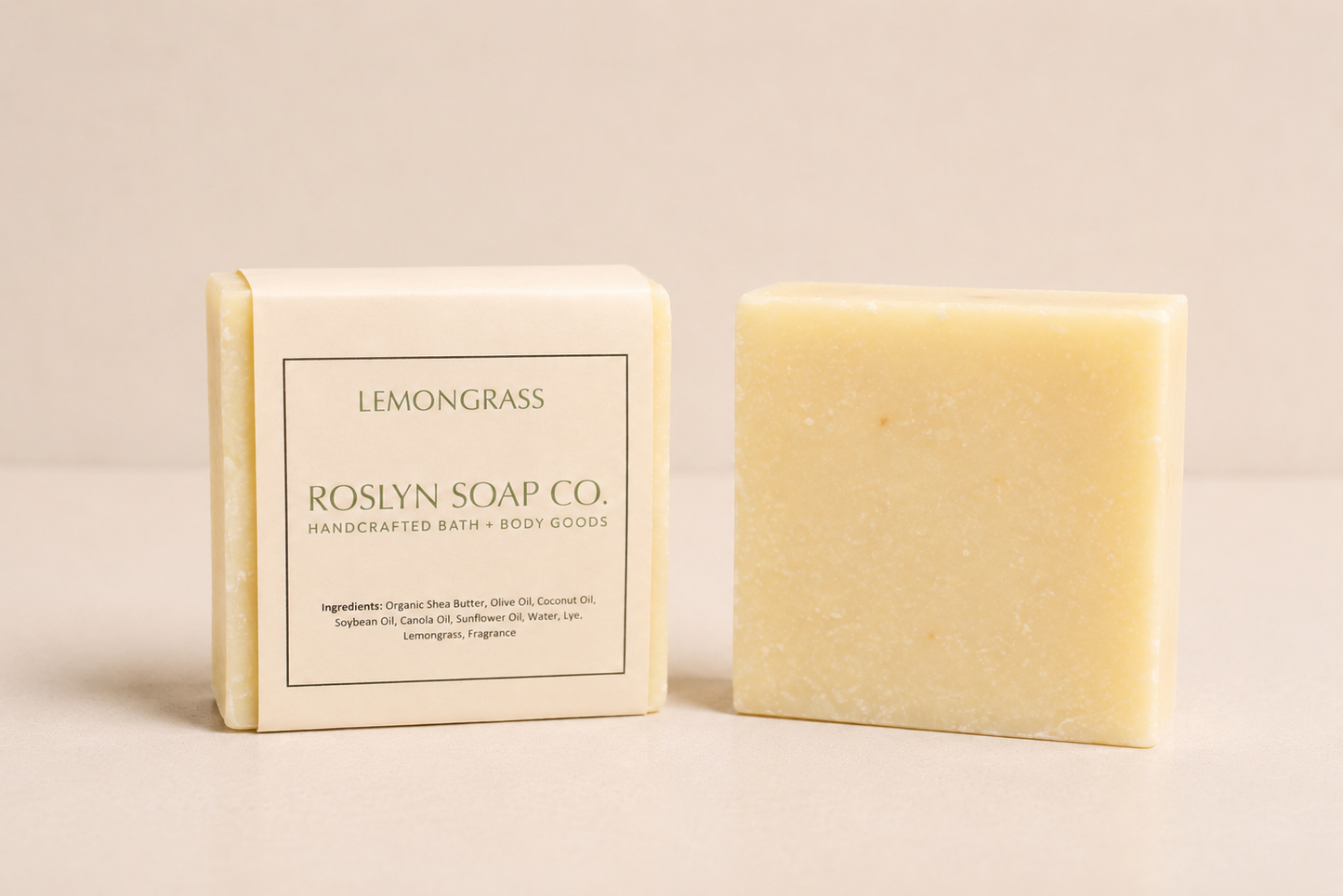 Lemongrass Handcrafted Bar Soap
