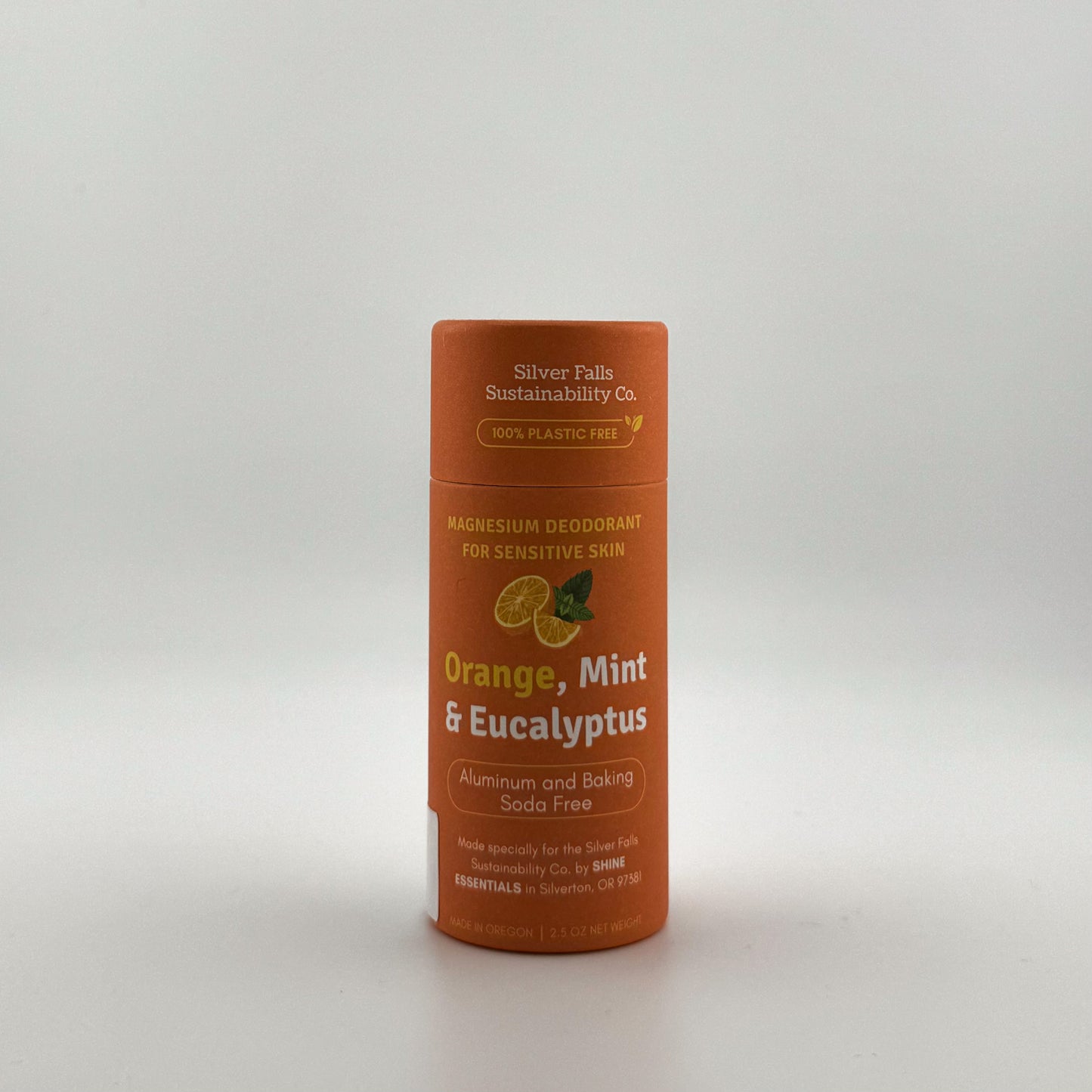 Orange, Mint, & Eucalyptus - Natural Deodorant 2.5oz