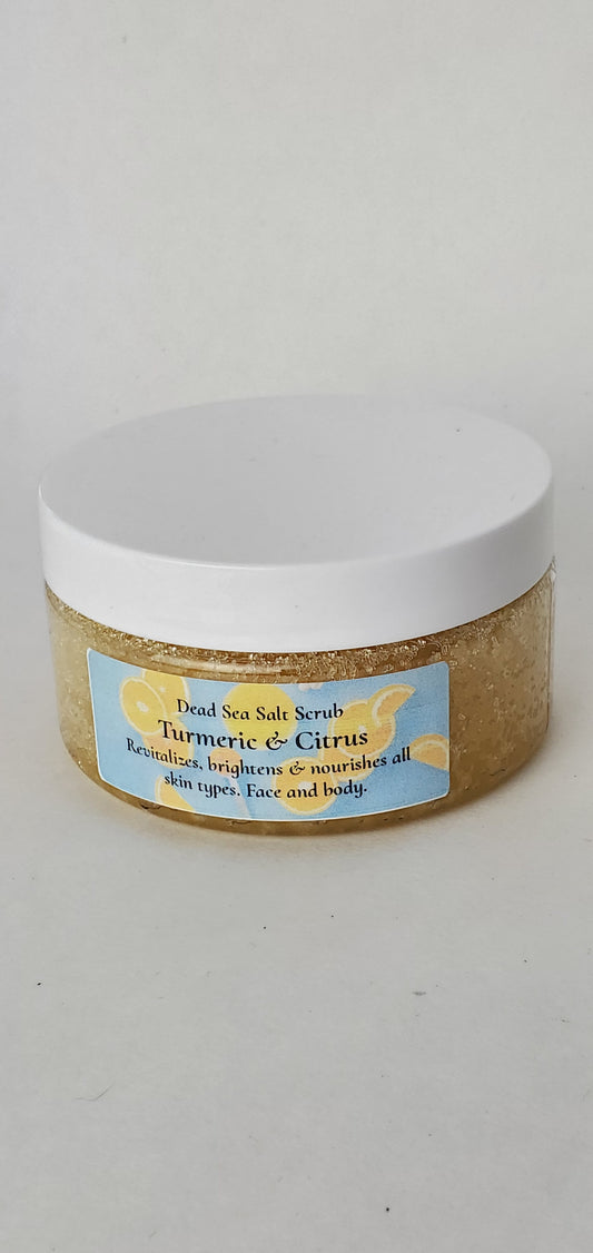 Turmeric & Citrus - Dead Sea Salt Scrub