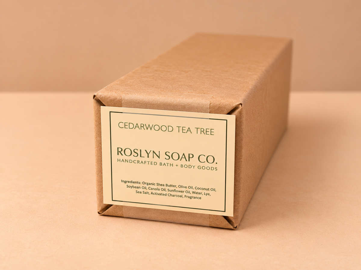 Cedarwood Tea Tree - Handcrafted Bar Soap
