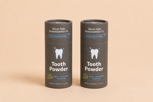 Mint & Activated Charcoal - Tooth Powder 2.25oz