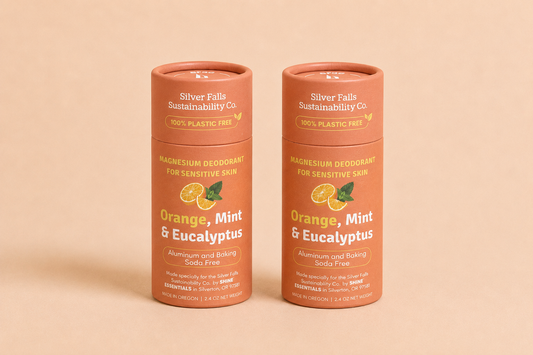 Orange, Mint, & Eucalyptus - Natural Deodorant 2.5oz