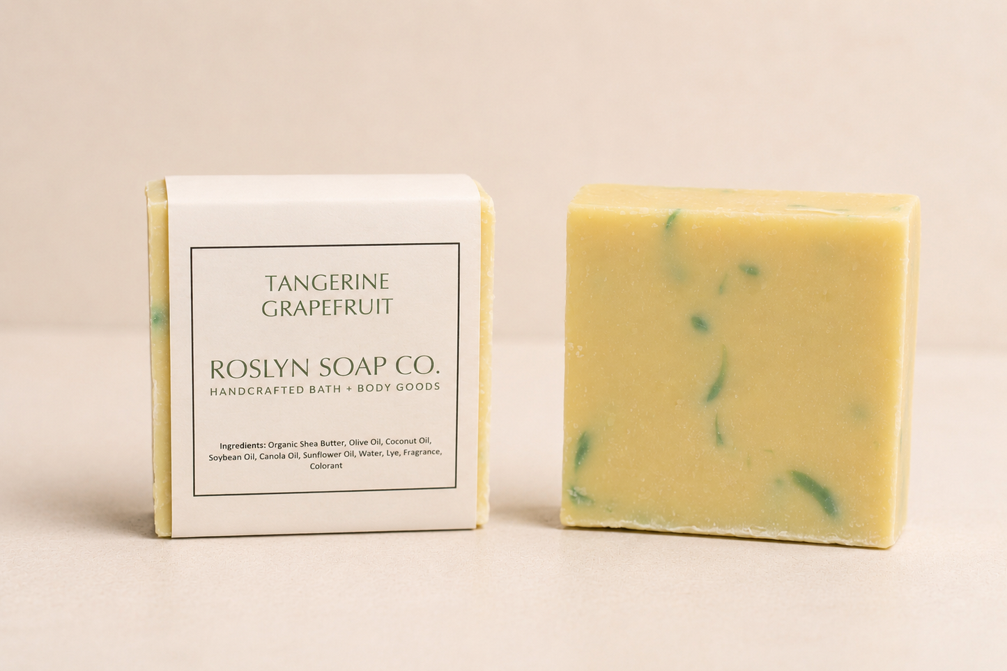 Tangerine Grapefruit - Handcrafted Bar Soap