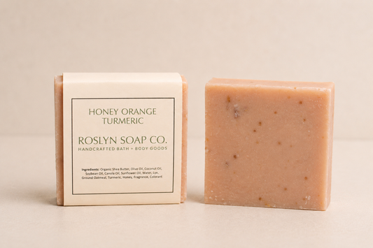 Honey Orange Turmeric - Handcrafted Bar Soap