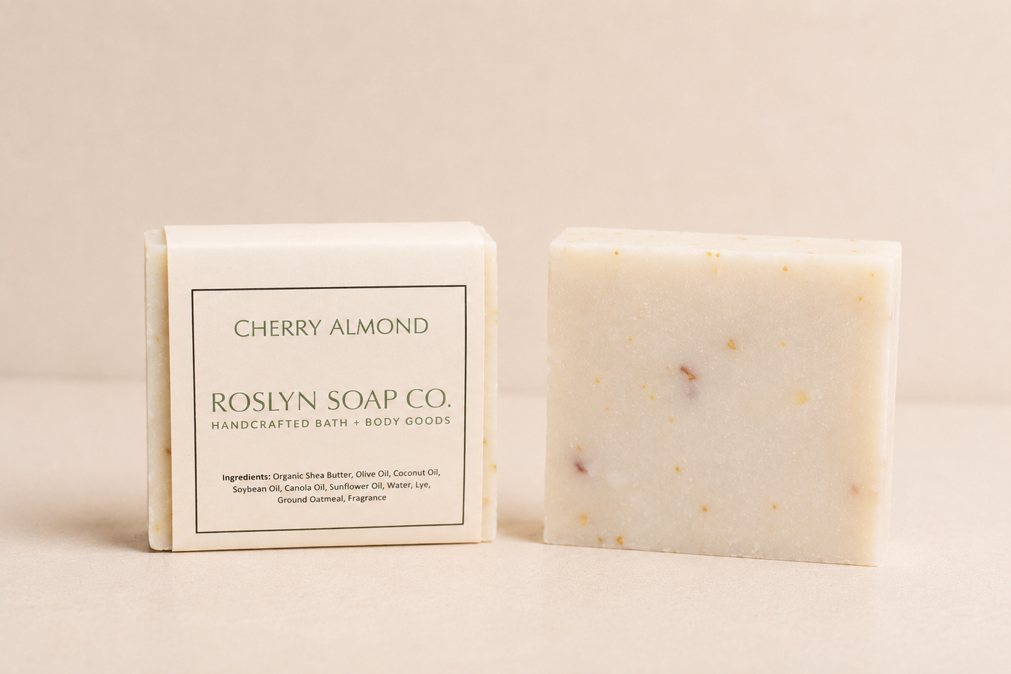 Cherry Almond - Handcrafted Bar Soap