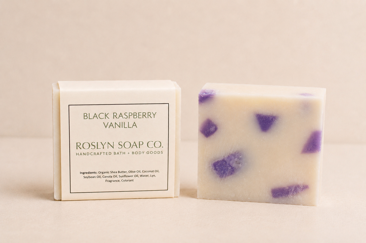 Black Raspberry Vanilla - Handcrafted Bar Soap