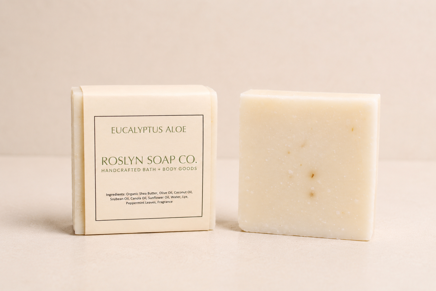 Eucalyptus Aloe - Handcrafted Bar Soap