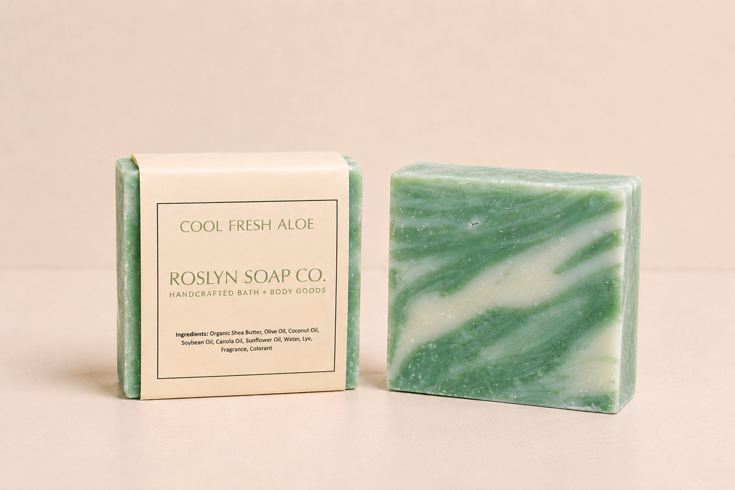 Cool Fresh Aloe - Handcrafted Bar Soap