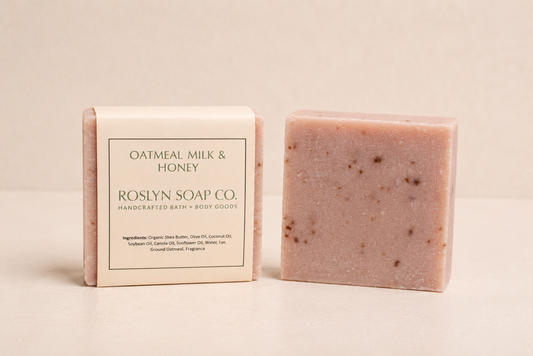 Oatmeal Milk & Honey - Handcrafted Bar Soap
