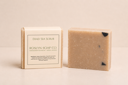 Dead Sea Scrub - Handcrafted Bar Soap