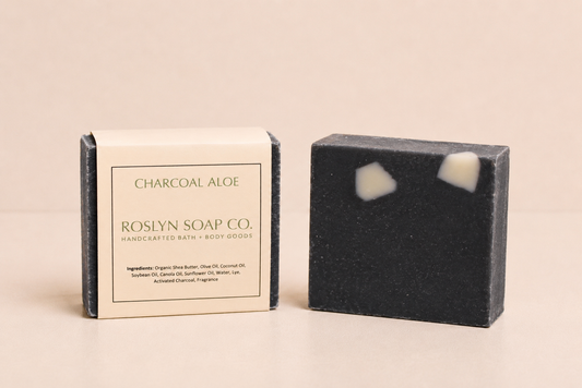 Charcoal Aloe - Handcrafted Bar Soap