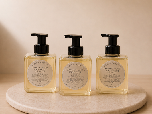 Organic Lemongrass Foaming Hand and Body Wash