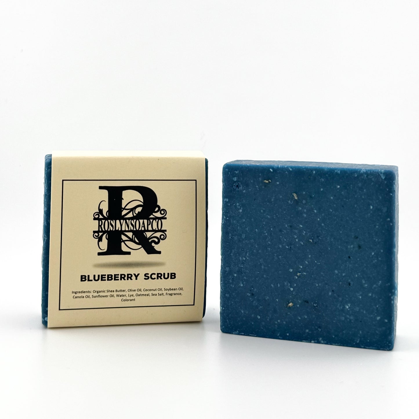 Blueberry Scrub - Handcrafted Bar Soap