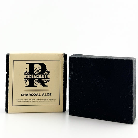 Charcoal Aloe - Handcrafted Bar Soap