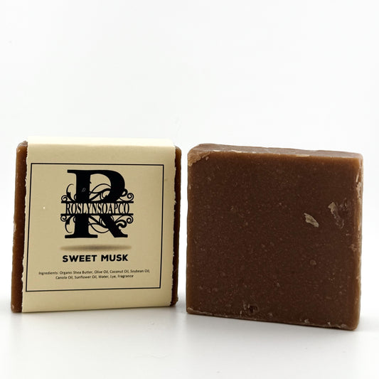 Sweet Musk - Handcrafted Bar Soap