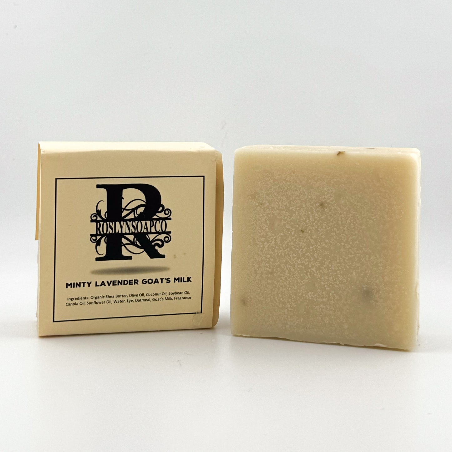 Minty lavender Goats Milk - Handcrafted Bar Soap