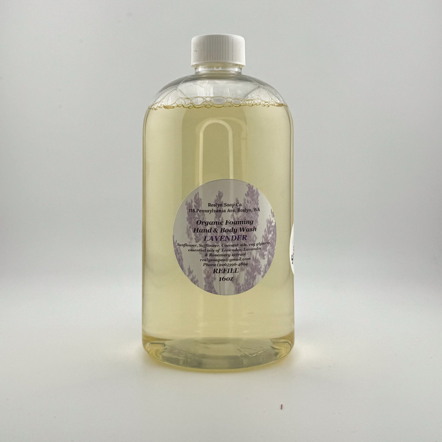 Organic Lavender Foaming Hand and Body Wash