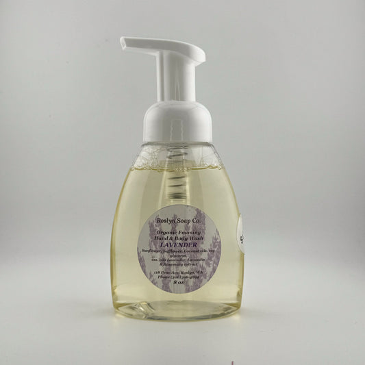 Organic Lavender Foaming Hand and Body Wash