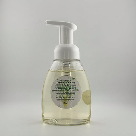 Organic Lemongrass+ Foaming Hand and Body Wash