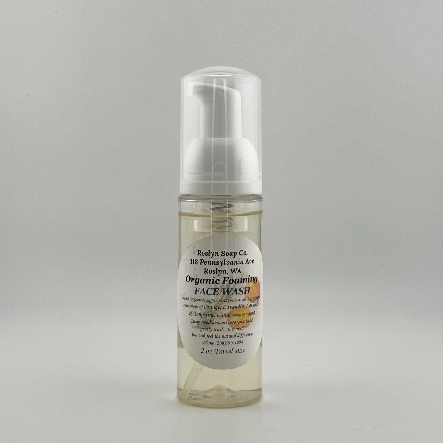 Organic Foaming Face Wash