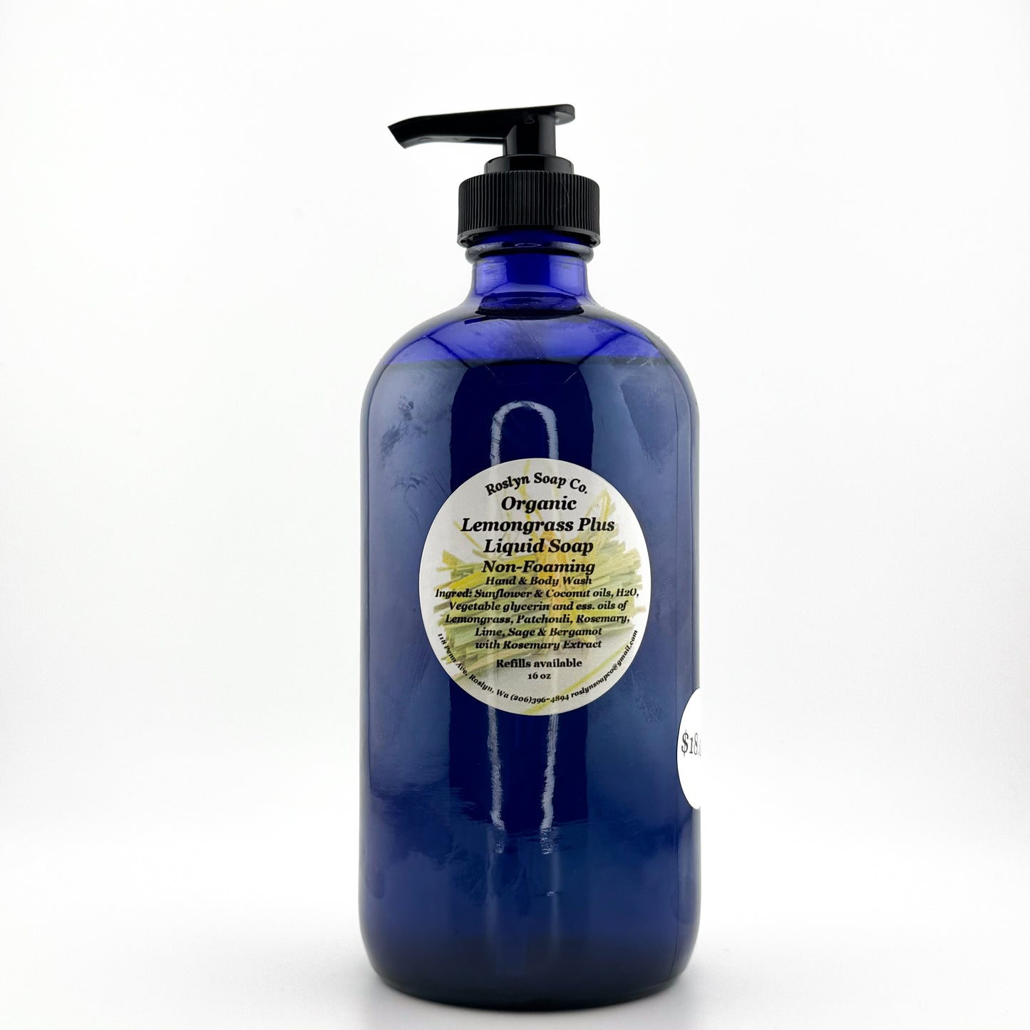 Organic Lemongrass+ Foaming Hand and Body Wash