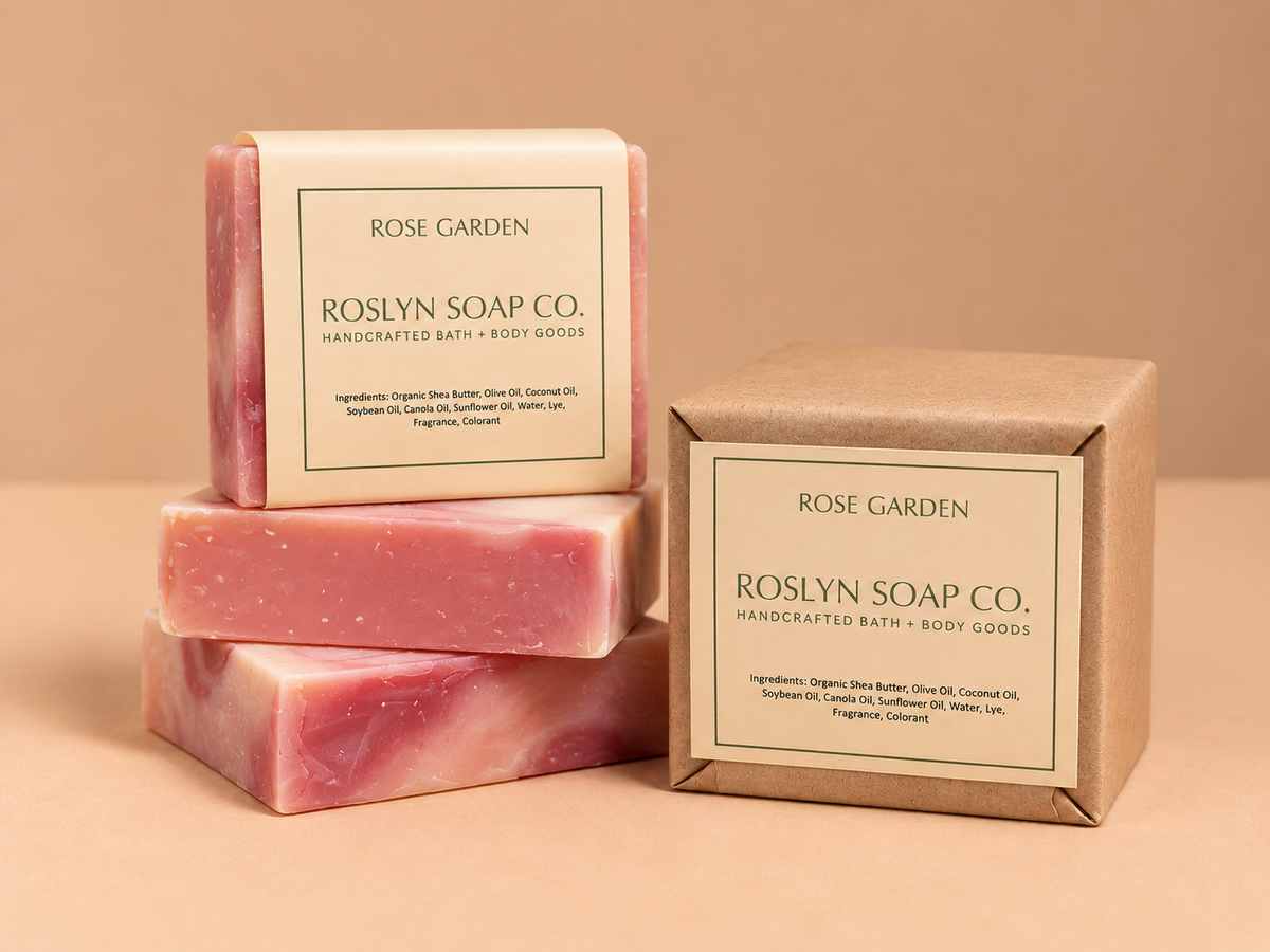 Rose Garden - Handcrafted Bar Soap