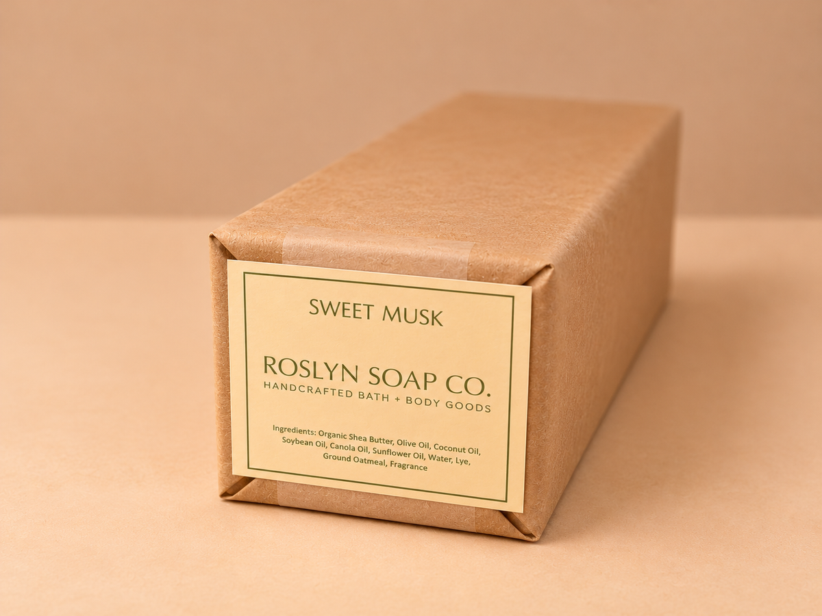 Sweet Musk - Handcrafted Bar Soap